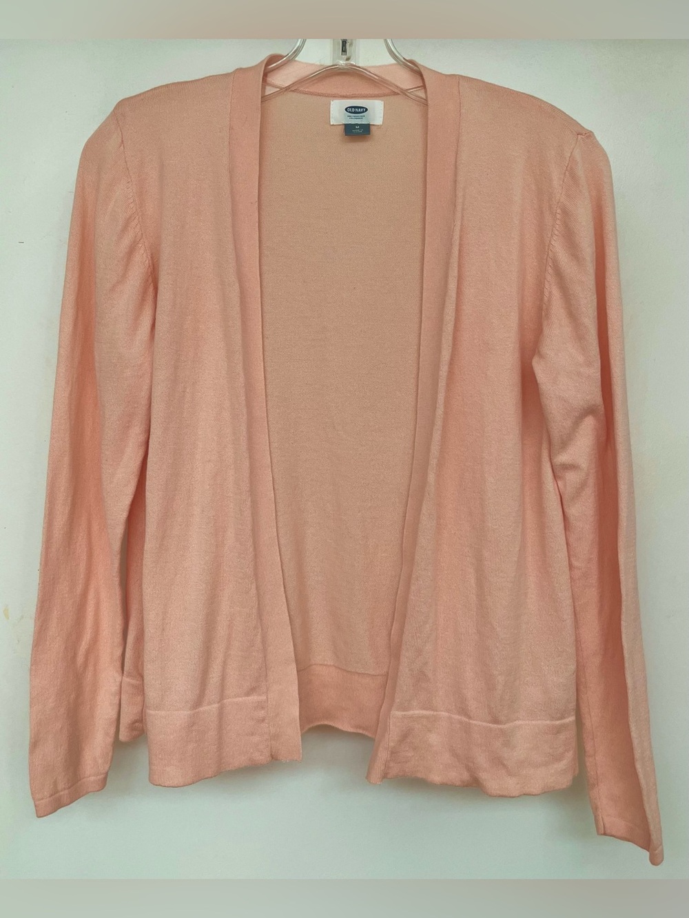 Old Navy Peach Open-Front Women's Cardigan